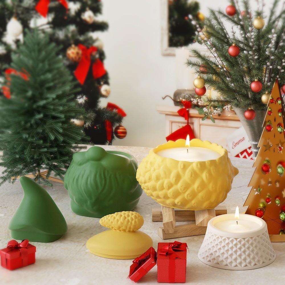 แม่พิมพ์ซิลิโคนสำหรับทำโหลเก็บ - Candle Making Jars With Lids บทวิจารณ์และราคา