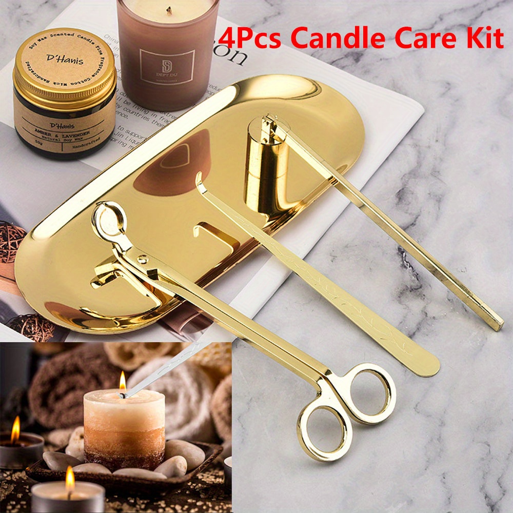 4 ชิ้น/เซ็ตหรูหราเทียนชุดดูแลส - Candle Making Tutorial บทวิจารณ์และราคา