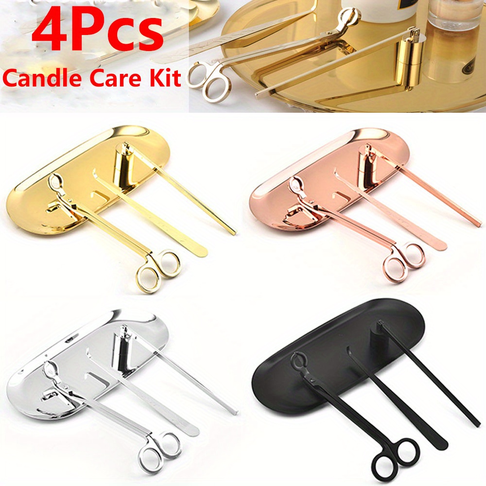 4 ชิ้น/เซ็ตหรูหราเทียนชุดดูแลส - Candle Making Tutorial บทวิจารณ์และราคา