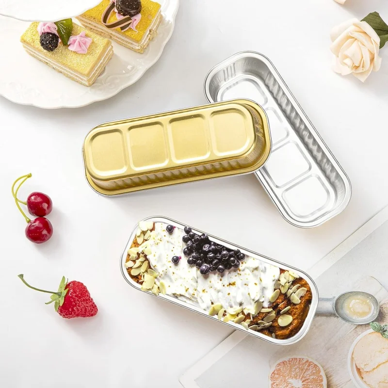 10 ชิ้น ถาดฟอยล์อลูมิเนียมแบบใ - Tin Container Lid บทวิจารณ์และราคา