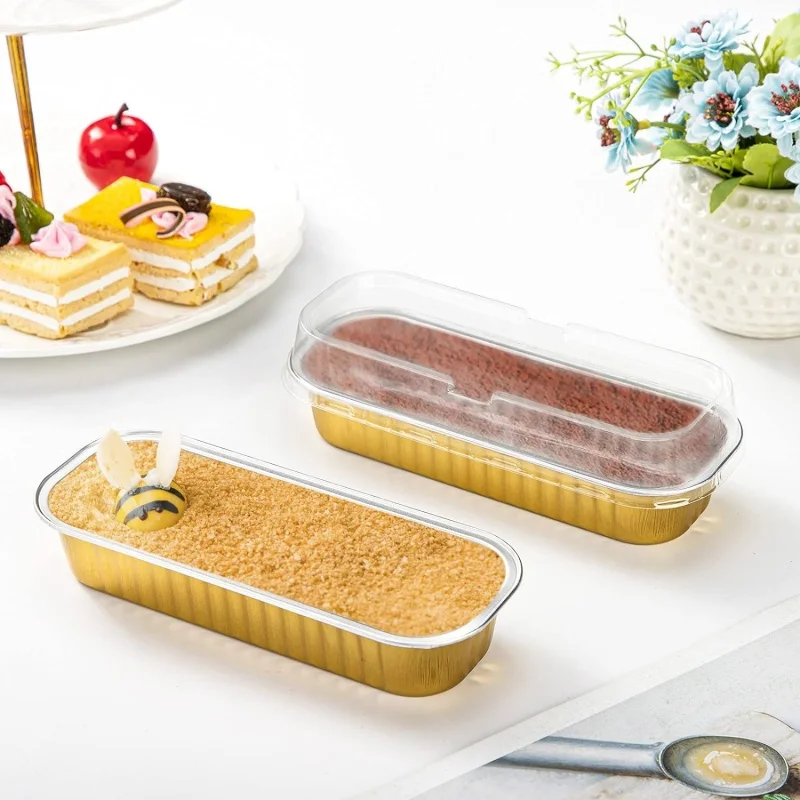 10 ชิ้น ถาดฟอยล์อลูมิเนียมแบบใ - Tin Container Lid บทวิจารณ์และราคา