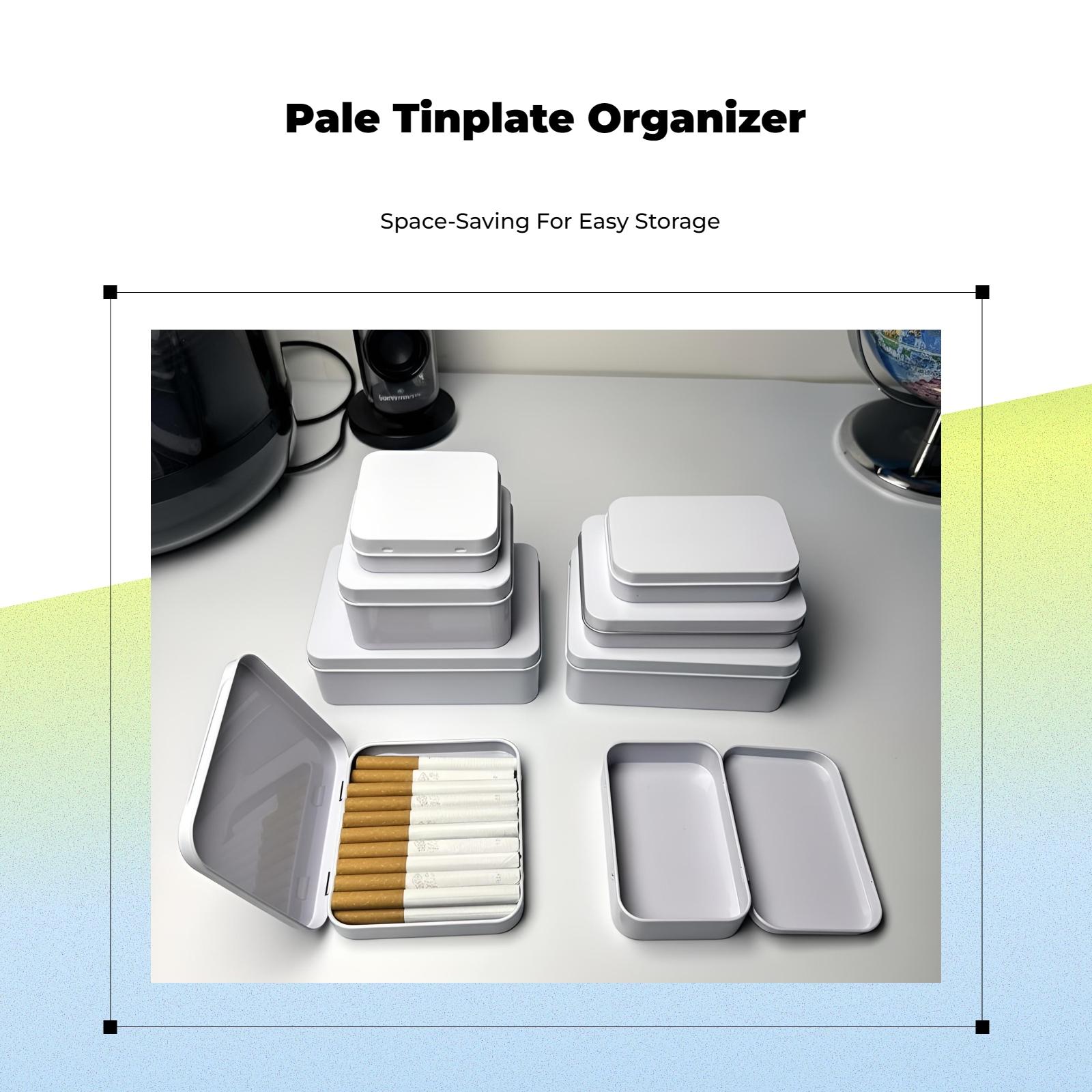 กล่องเก็บของโลหะทรงกระบอกพร้อม - Tin Container Lid บทวิจารณ์และราคา