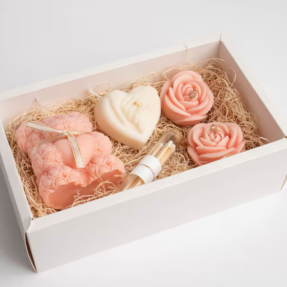ตุ๊กตาหมีความร้อน Rose ซิลิโคน - Candle Making Kits บทวิจารณ์และราคา