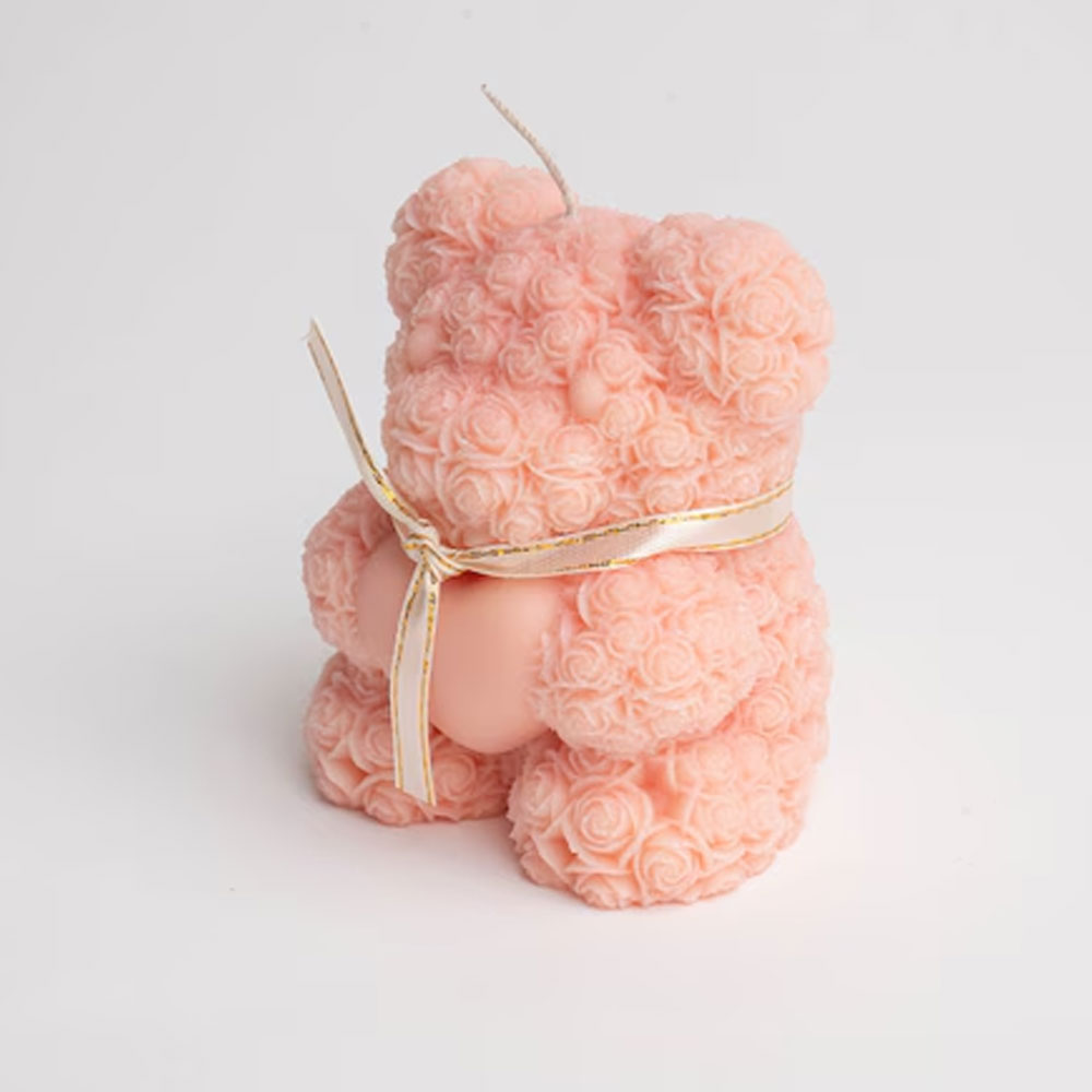 ตุ๊กตาหมีความร้อน Rose ซิลิโคน - Candle Making Kits บทวิจารณ์และราคา